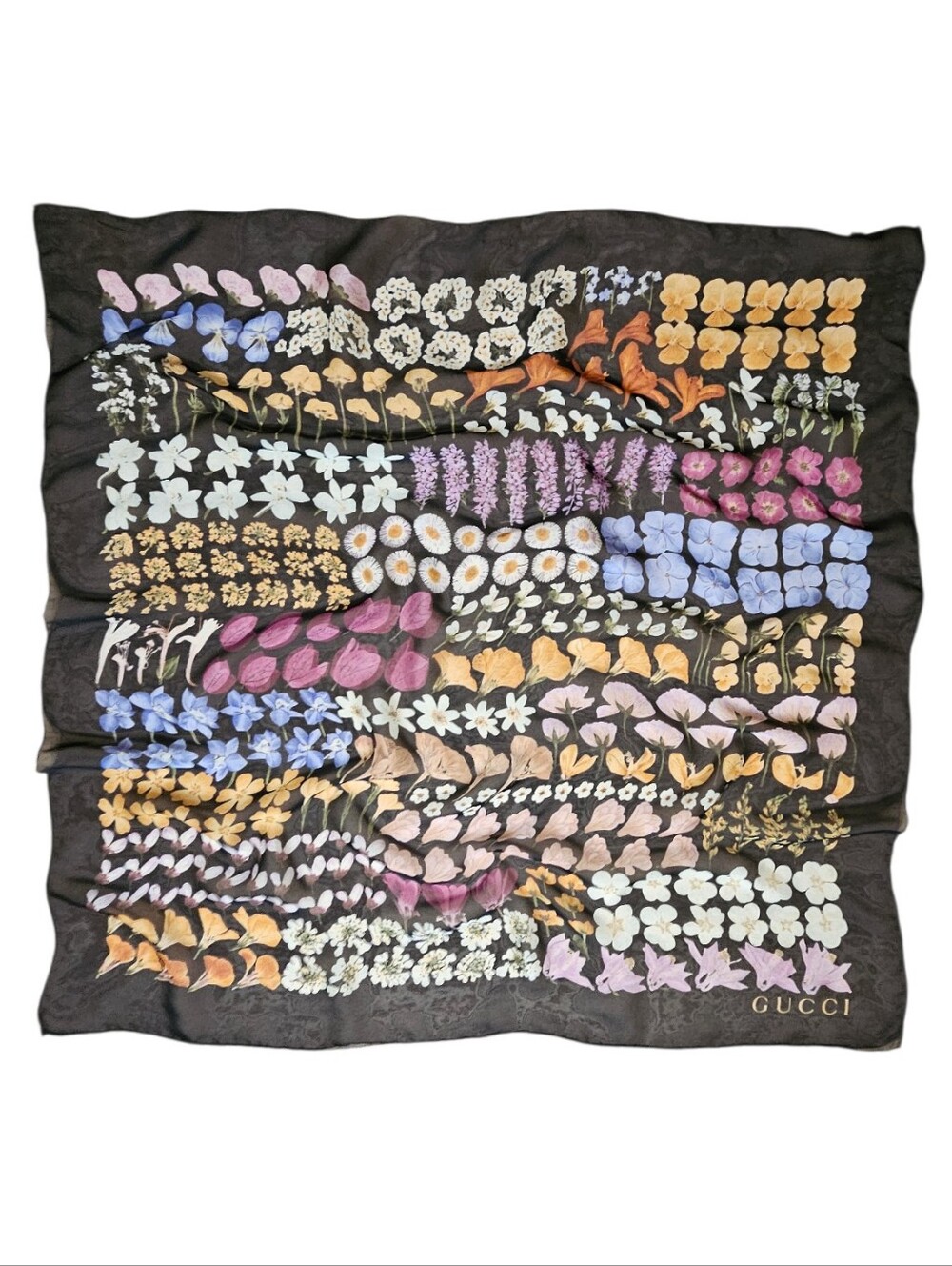 GUCCI FLORA SCARF - Picture 2 of 14